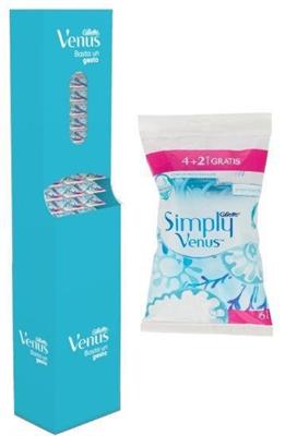 GILLETTE EXPO VENUS SIMPLY2 4+2 90PZ