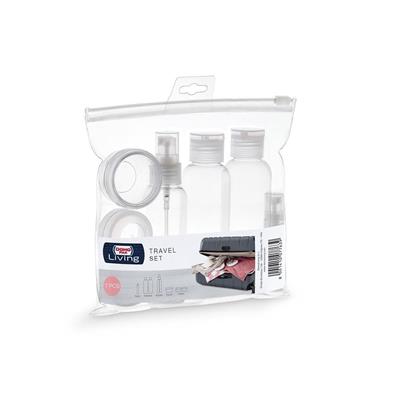 DOMOPAK LIVING SET LIQUIDI VIAGGIO 7 PEZZI POCHETTE INCLUSA 18,5