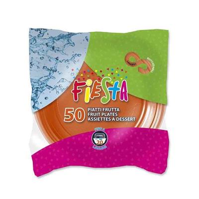 ARISTEA PIATTO DESSERT 170MM RIUT.FIESTA ARANCIO 50PZ