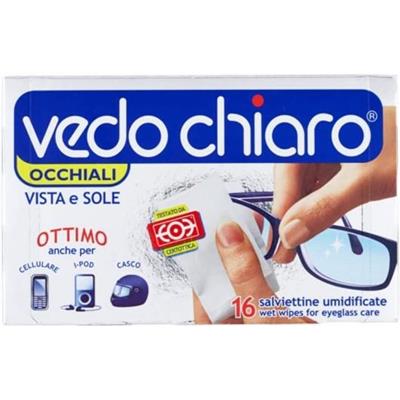 VEDOCHIARO SALVIETTINE UMIDIFICATE BUSTINE MONODOSE PZ.16