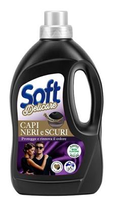 SOFT DELICARE CAPI NERI E SCURI 16 LAV. 900ML
