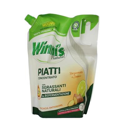WINNI'S PIATTI LIQUIDO ECORICARICA BEGAMOTTO ZENZERO 900ML