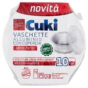 CUKI VASCHETTE TS 21 LT 0,143 COPERCHIO IN PET 10PZ 331097