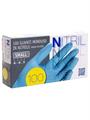 NITRIL GUANTO POWDER FREE BLU MONOUSO TAGLIA S 100PZ ENLX