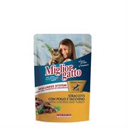 MIGLIORGATTO STRACCETTIPOLLO E TACCHINO 100GR