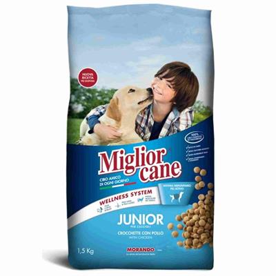 MIGLIORCANE JUNIOR CROCCHETTE POLLO 1,5KGR