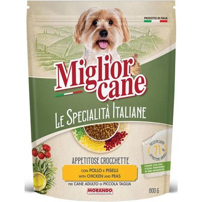 MIGLIORCANE MINI CROC.800GR POLLO/PISEL