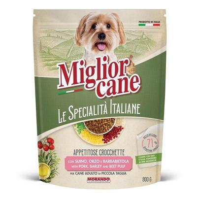 MIGLIORCANE MINI CROC.800GR SUI/ORZ/VERD