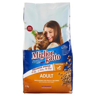 MIGLIORGATTO CROCCANTINI POLLO E TACCHINO 2KGR