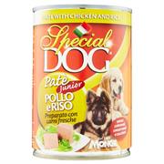 SPECIAL DOG PATE'400GR JUNIOR POLL/RISO