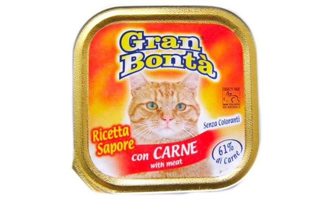 GRAN BONTA'GATTO BOCCONC.100GR.CARNE