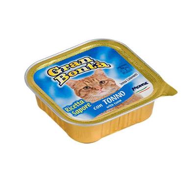 GRAN BONTA'GATTO BOCCONC.100GR.TONNO