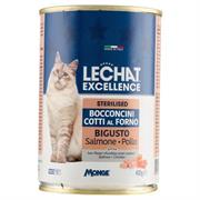 LECHAT EXC BOCC.400GR SALMONE/POLLO