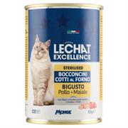 LECHAT EXC BOCC.400GR POLLO/MAIALE