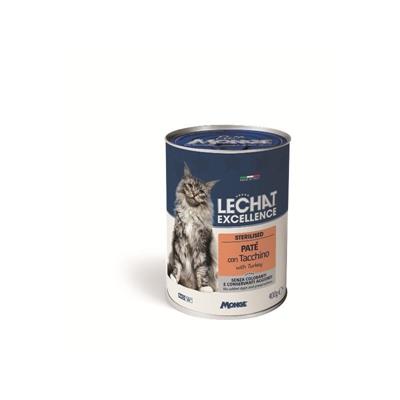 LECHAT EXC STERIL.PATE'400GR TACCHINO