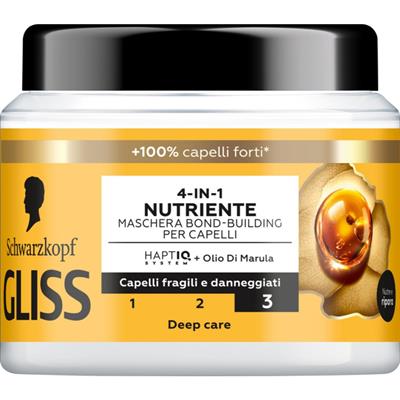 GLISS MASCHERA 400ML 4IN1 OLIO NUTRIENTE