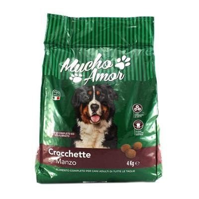 MUCHOAMOR CANE ADULTO CROCCH.4KG MANZO