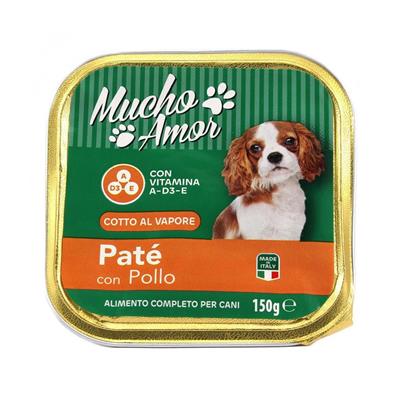 MUCHOAMOR CANE PATE'150GR POLLO