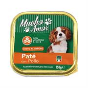 MUCHOAMOR CANE PATE'150GR POLLO