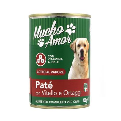 MUCHOAMOR CANE PATE'400GR VITEL/ORTAGGI