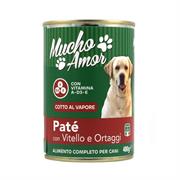 MUCHOAMOR CANE PATE'400GR VITEL/ORTAGGI