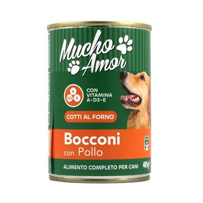 MUCHOAMOR CANE BOCCONI 405GR POLLO