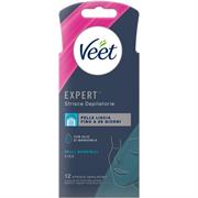 VEET EXPERT STRISCE VISO 12PZ PELLI SENS