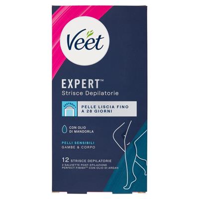VEET EXPERT STRISCE CORPO 12PZ PEL.SENS.