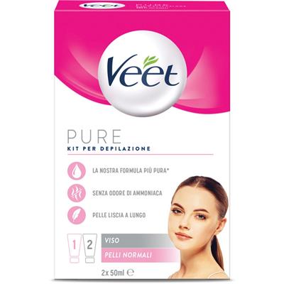 VEET PURE CREMA 100ML VISO PELLI NORMALI