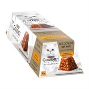 GOURMET REVELAT.GATTO 4X57GR.GELEE POLLO