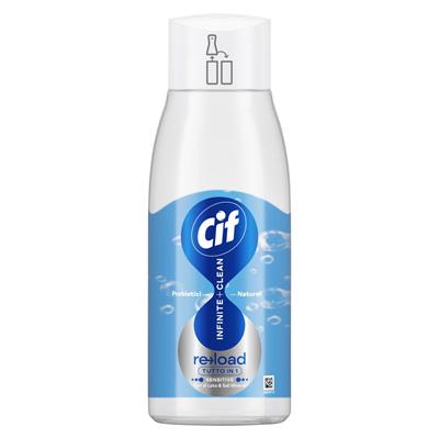 CIF INFINITE CLEAN RICARICA LOTO E SALI MINERALI 590ML BLU
