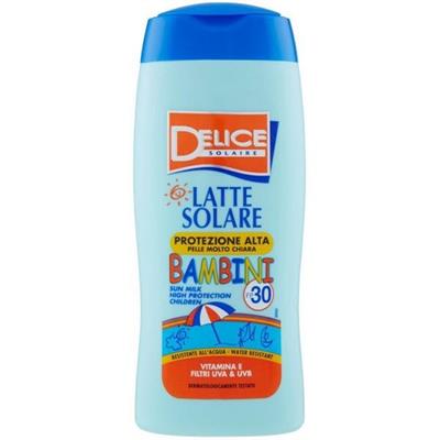 DELICE LATTE SOLARE BAMBINI PROTEZIONE ALTA SPF30 ML250