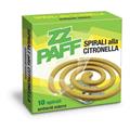 ZZ PAFF SPIRALI CITRONELLA  10 PEZZI