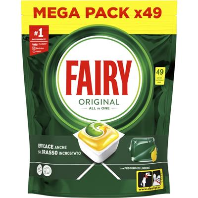 FAIRY ALL IN ONE YELLOW 49CAPS