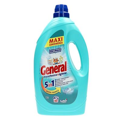 GENERAL BUCATO LIQUIDO FRESCHEZZA E IGIENE 60 LAV 2,4LT