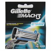 GILLETTE MACH 3 RIC X 4