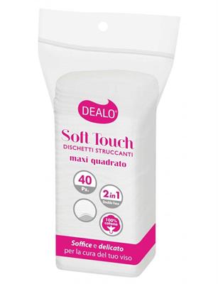 DEALO DISCHETTI STRUCCANTI MAXI 40PZ 100% COT.IDROFILO