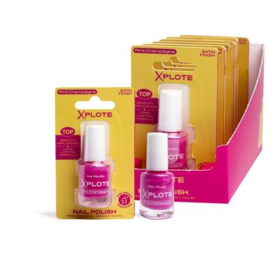 XPLOTE PINK CHAMPAGNE NAIL POLISH 12204