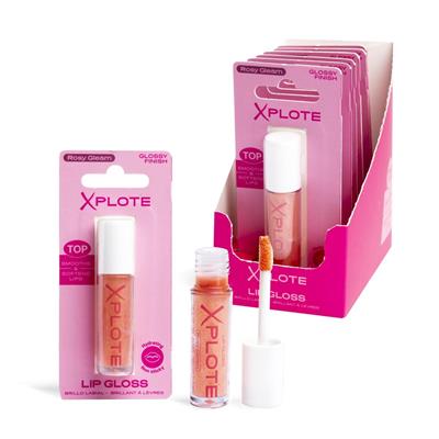 XPLOTE ROSY GLEAM LIP GLOSS 12550