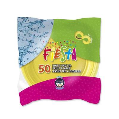ARISTEA PIATTO DESSERT 170MM RIUT.FIESTA GIALLO 50PZ