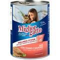 MIGLIORGATTO PATE' TONNO E SALMONE 400GR