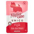 MIGLIORCANE UNICO DELICATO PATE' PROSCIUTTO BUSTA 100GR
