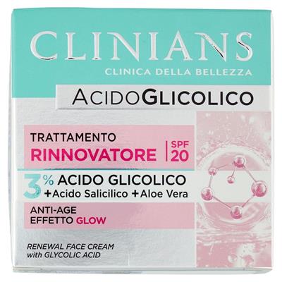 CLINIANS TRATTAMENTO ACIDO GLICOLICO RINNOVATORE 50ML