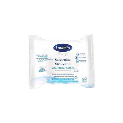 LAURELLA SALVIETTINE STRUCCANTI 20 PZ