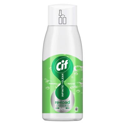 CIF INFINITE CLEAN RICARICA LIME E FIORI BIANCHI 590ML VERDE