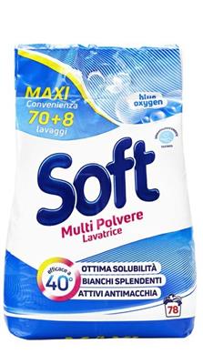 SOFT LAVATRICE POLVERE BLUE OXYGEN 70+8 MIS.