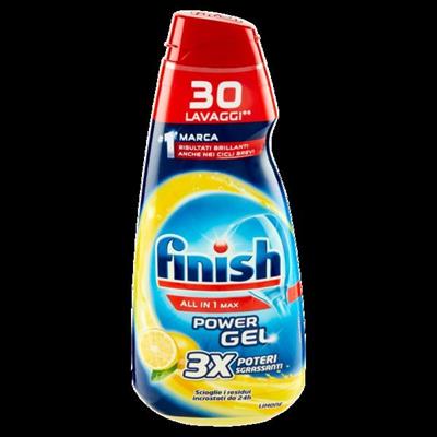 FINISH LAVASTOVIGLIE POWERGEL TUTTO IN UNO LEMON 600 ML