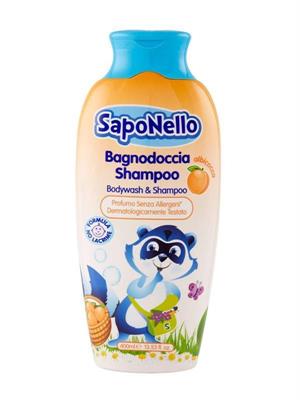 SAPONELLO BAGNODOCCIA SHAMPOO ALBICOCCA ML 400