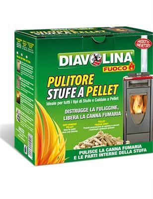DIAVOLINA PELLET SPAZZACAMINO 10PZ