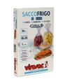 VIROSAC SACCO FRIGO 18X28 CM 1 LT 30 PZ AZZURRO TRASP. LDPE PICC
